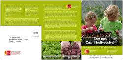 Doe mee: Zaai Biodiversiteit!