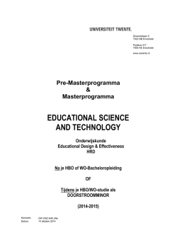 EDUCATIONAL SCIENCE AND TECHNOLOGY