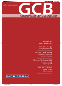 GRONINGER CIVILISTENBLAD