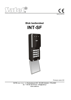 INT-SF - Satel