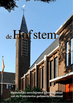 Hofstem augustus 2014