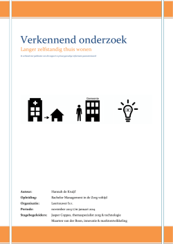 onderzoeksrapport