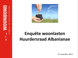 Vereniging Huurdersraad Albanianae (Alphen a/d