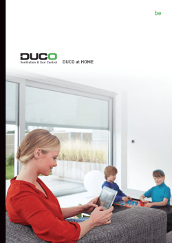 Brochure DUCO at HOME (pdf)