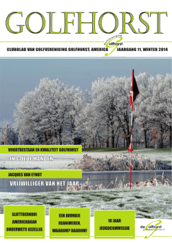 Clubblad Golfhorst Winter 2014