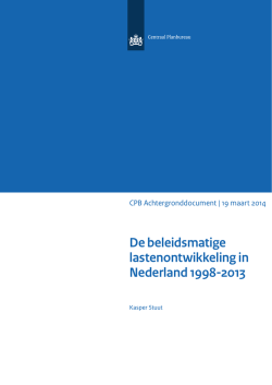 Download - Centraal Planbureau