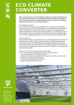 ECO CLIMATE CONVERTER