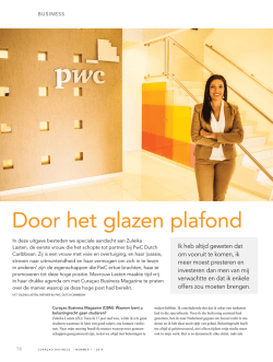 Door het glazen plafond