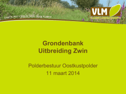 Grondenbank Uitbreiding Zwin