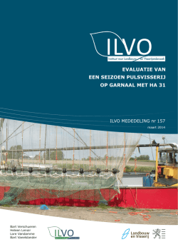 evaluatie van een seizoen pulsvisserij op garnaal met ha 31