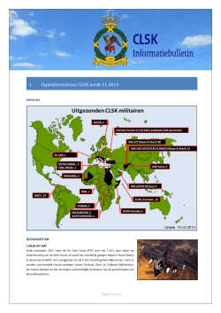 CLSK Infobulletin nr 11-2014