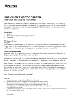 Patroon en werkbeschrijving (PDF)