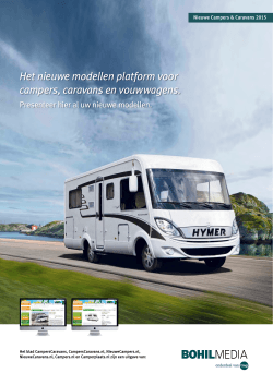 NieuweCampers en NieuweCaravans tariefkaart 2015