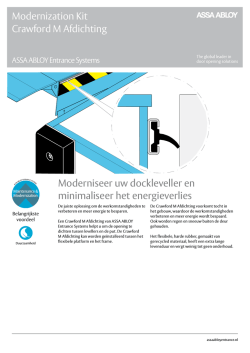 Download Crawford M Afdichting leaflet