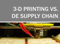 3-D Printing vs. the Supply Chain