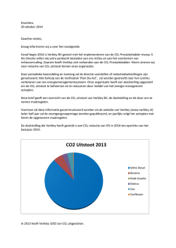 Co2 reductie 2014 vs 3