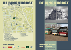 DE BINCKHORST - Haags Bus Museum