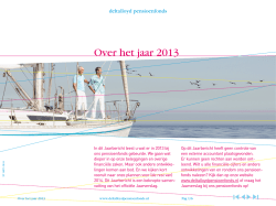 Jaarbericht - Delta Lloyd Pensioenfonds