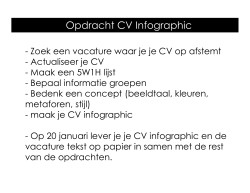 Infographic opdracht 4