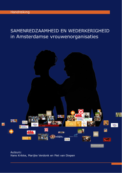 Handreiking Samenredzaamheid en wederkerigheid in