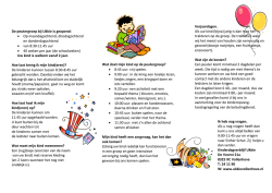 Informatiefolder Peutergroep - Kinderdagverblijf Ukkie Vollenhove