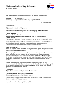 Indeling (pdf) - Noord