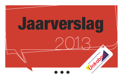 Jaarverslag 2013 - Consumentenbond Bonaire