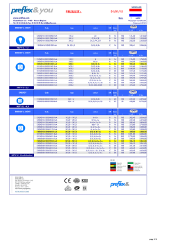 Download Prijslijst PDF