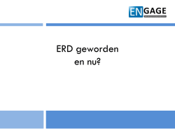 Handout Bijeenkomst Eigenrisicodrager Ziektewet