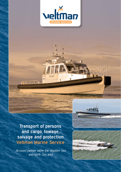 Transport of persons and cargo, towage, salvage and protection