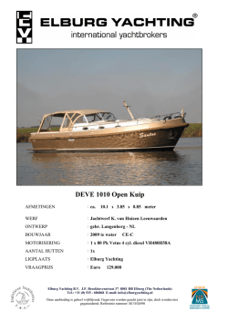 DEVE 1010 Open Kuip