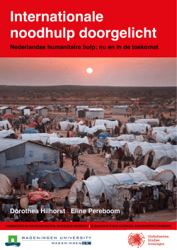 Internationale noodhulp doorgelicht