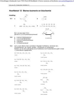 Hs12 Stereo-isomerie en biochemie