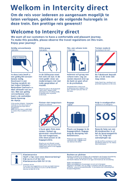 Huisregels Intercity direct