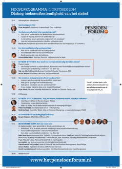hoofdprogramma
