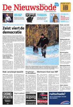 31 december 2014 pagina 1