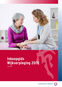 Inkoopgids Wijkverpleging 2015