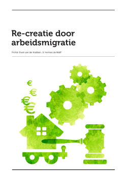Download "Essay Re-creatie door arbeidsmigratie"