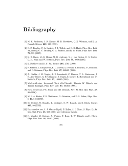 Bibliography - Utrecht University Repository