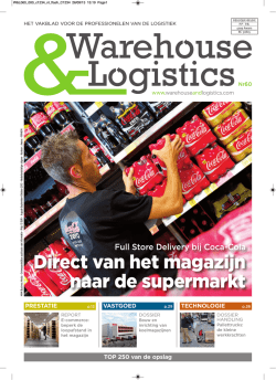 Direct van het magazijn naar de supermarkt