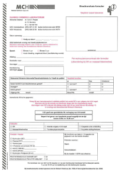 download MCH Bloedtransfusie formulier