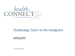 e-healthbox Project healthconnect