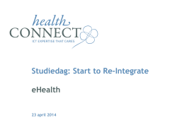 e-healthbox Project healthconnect