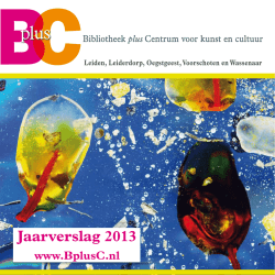 Jaarverslag 2013