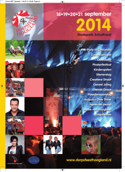 downloaden - Dorpsfeest Hoogland