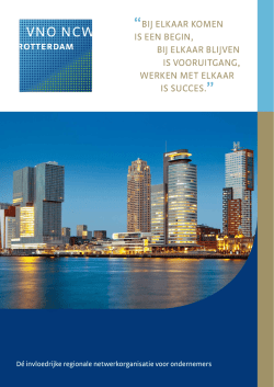 Strategie en Activiteiten - VNO