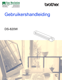 Handleiding - Van Mechelen