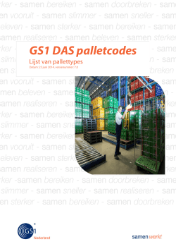 GS1 DAS Pallettypes