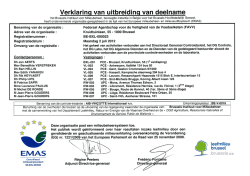 EMAS-registratie