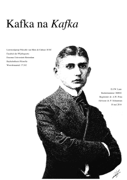 5. Kafka na Kafka - Erasmus University Thesis Repository
